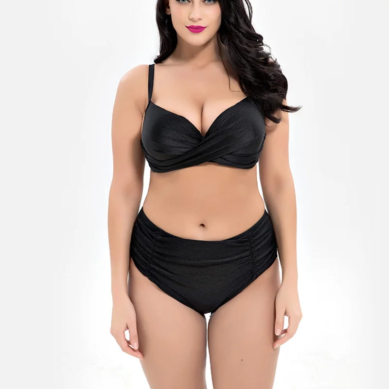 Bikinis 2019 Women Swimwear Super Plus Size Fatkini Large Size Indoor Ladies Women's Swimsuits Female Sexy Waist Bathing Suit
Bikinis 2019 Women Swimwear Super Plus Size Fatkini Large Size Indoor Ladies Women's Swimsuits Female Sexy Waist Bathing Suit