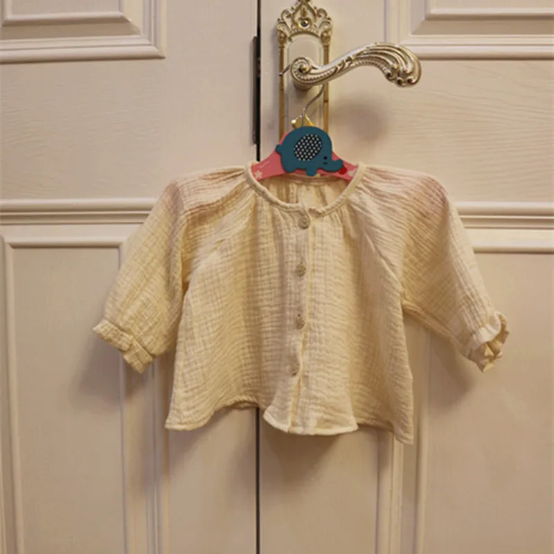 2019 Spring Autumn Infant Baby Boys Girls Shirts Girls Cozy Long Sleeve Blouse Children Kids Double-Layer Cotton Cardigan
2019 Spring Autumn Infant Baby Boys Girls Shirts Girls Cozy Long Sleeve Blouse Children Kids Double-Layer Cotton Cardigan