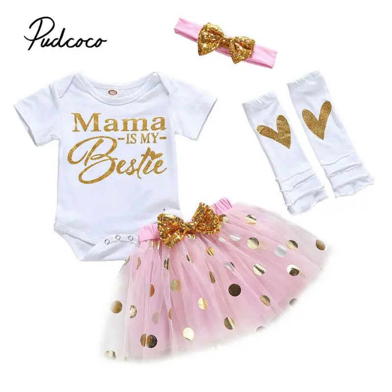 pudcoco 2019 Baby Girl Clothes Newborn For Female Outfit Infant Clothing Set MAMA Days 4pcs Mesh Skirt+Romper+Warm Sock+Hairband
pudcoco 2019 Baby Girl Clothes Newborn For Female Outfit Infant Clothing Set MAMA Days 4pcs Mesh Skirt+Romper+Warm Sock+Hairband