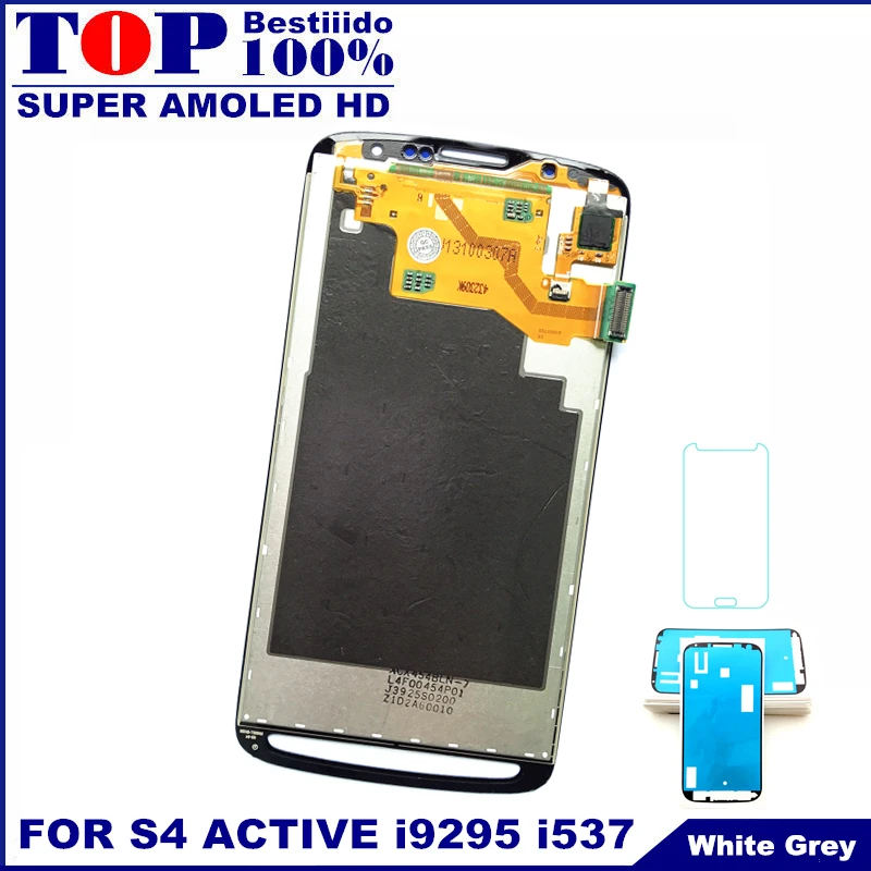 AMOLED LCDS Replacement For Samsung Galaxy S4 Active i9295 i537 Phones LCD Display Touch Screen Digitizer Assembly Free Sticker
AMOLED LCDS Replacement For Samsung Galaxy S4 Active i9295 i537 Phones LCD Display Touch Screen Digitizer Assembly Free Sticker