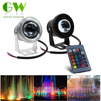 RGB LED Underwater Light 12V 10W IP67 Waterproof Swimming Pool Pond Fish Tank Aquarium Outdoor Lighting
RGB LED Underwater Light 12V 10W IP67 Waterproof Swimming Pool Pond Fish Tank Aquarium Outdoor Lighting