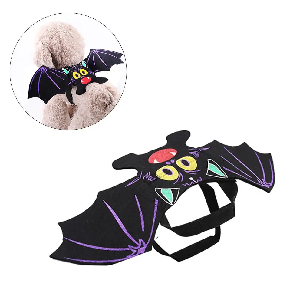 Halloween Cat dog Bat Wings Collar Harness Decor Puppy Pet Cat Black Bat Dress Up Funny Wing Clothes Accessories Christmas Gifts
Halloween Cat dog Bat Wings Collar Harness Decor Puppy Pet Cat Black Bat Dress Up Funny Wing Clothes Accessories Christmas Gifts