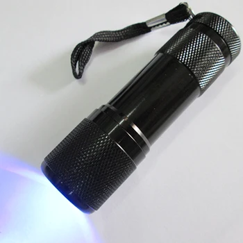 100pcs/lot Mini Portable 9 LED UV GEL Curing Flashlight Torch Aluminium for Detection Catch Scorpion Nail Dryer
100pcs/lot Mini Portable 9 LED UV GEL Curing Flashlight Torch Aluminium for Detection Catch Scorpion Nail Dryer