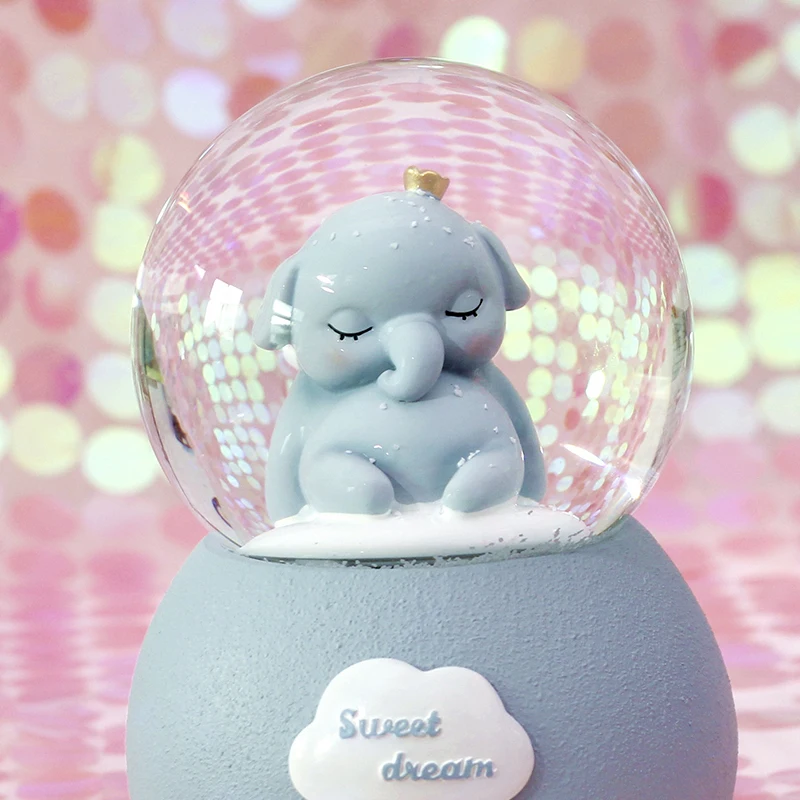 Creative Snow with Lights Animal Music Box Crystal Ball Ornaments Resin Crafts Water Polo Home Decor Accessories Birthday Gifts
Creative Snow with Lights Animal Music Box Crystal Ball Ornaments Resin Crafts Water Polo Home Decor Accessories Birthday Gifts