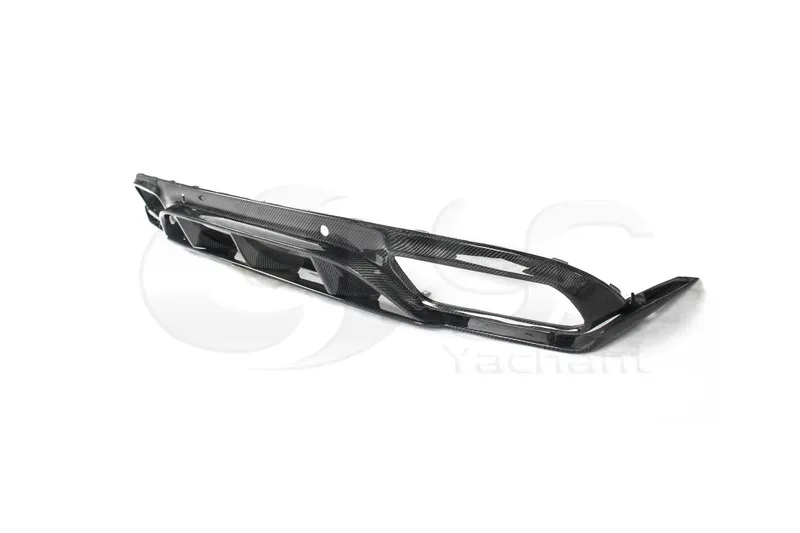2016-2018 Mercedes Benz C205 C63 Coupe OEM Style Rear Diffuser with Edition 1 Style Underboard CF (4)