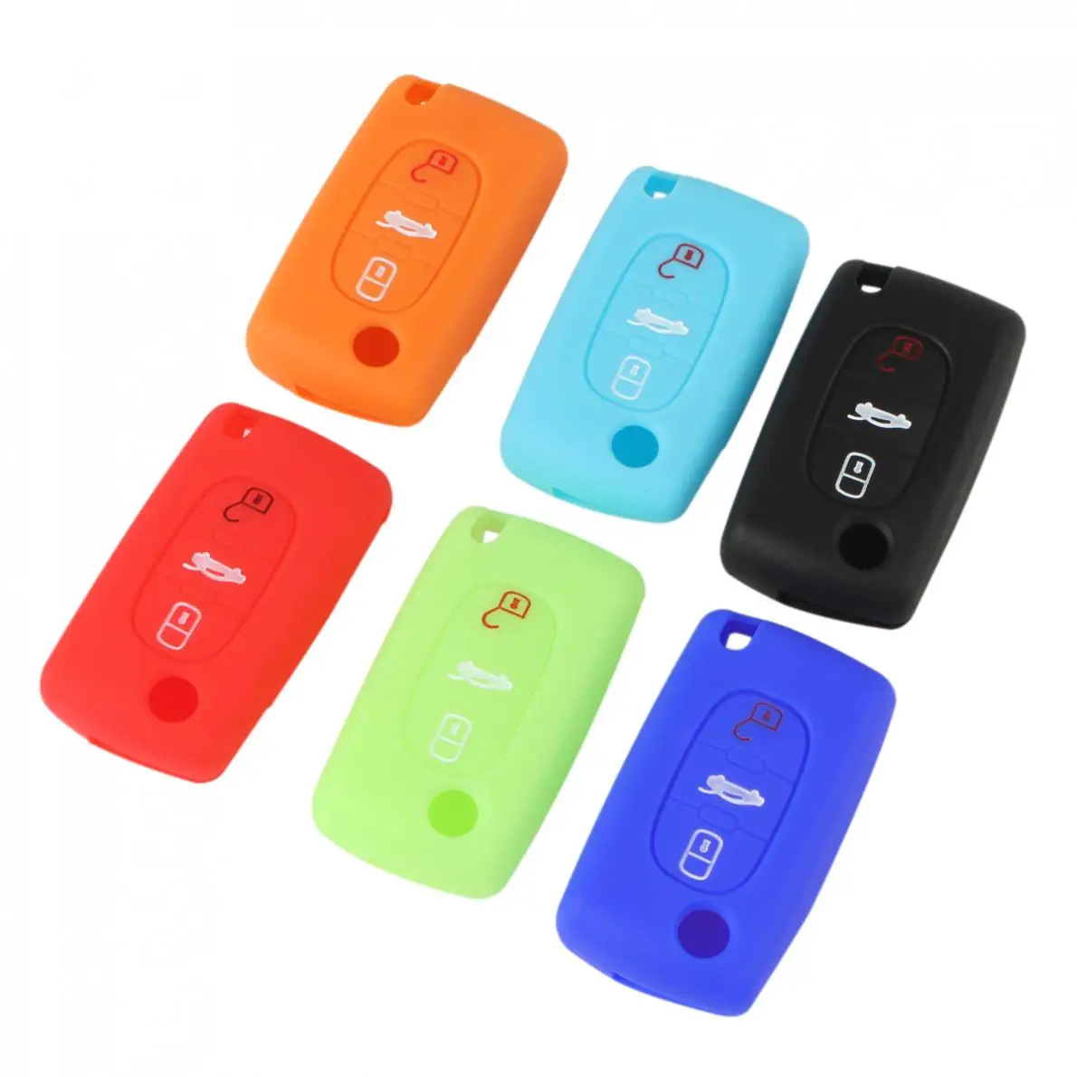Remote 3 Buttons Car Key Fob Case Silicone Cover fit for CITROEN C2 C3 C4 C5 C6 Picasso
Remote 3 Buttons Car Key Fob Case Silicone Cover fit for CITROEN C2 C3 C4 C5 C6 Picasso