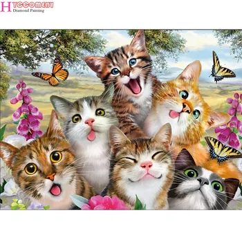5D Diy Diamond Painting full dill square animal cat butterfly Cross Stitch Diamond Mosaic Diamond Embroidery Home Decor gift 
5D Diy Diamond Painting full dill square animal cat butterfly Cross Stitch Diamond Mosaic Diamond Embroidery Home Decor gift