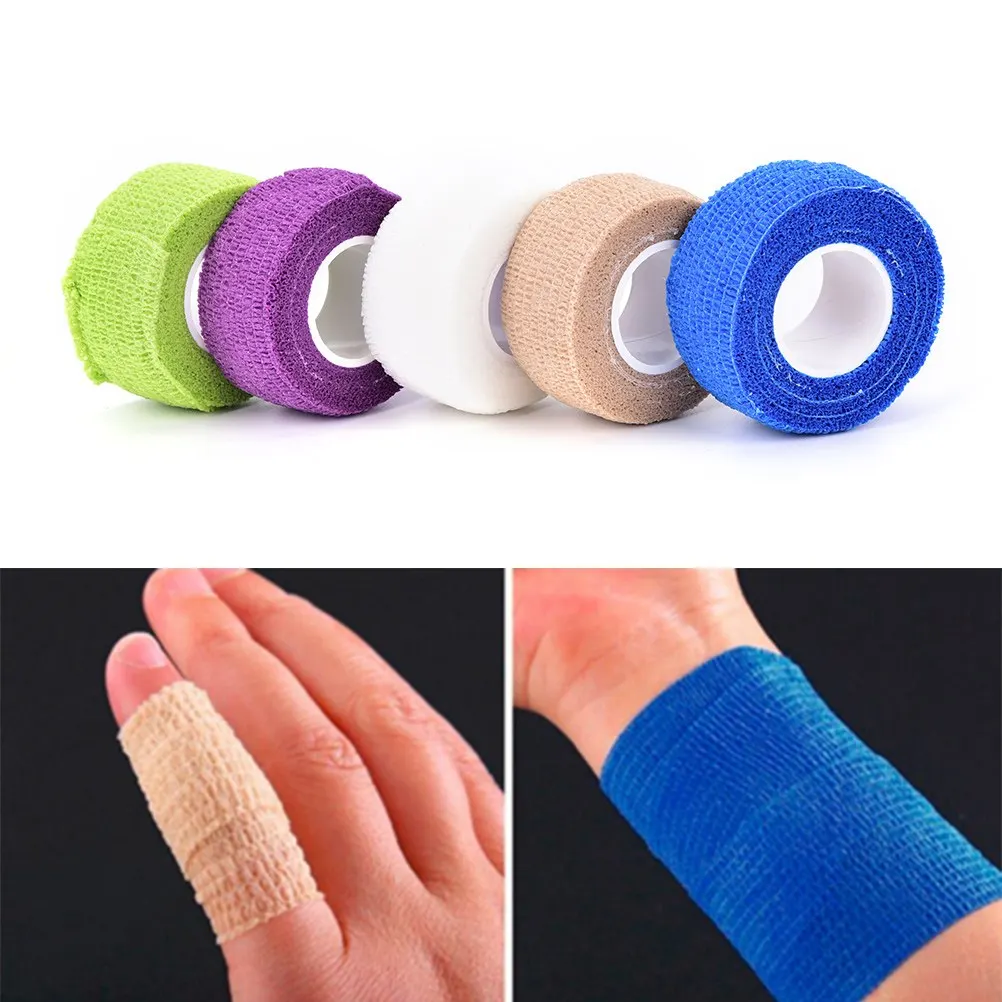 1Pcs Men Women Exercise Gym Bodybuild Workout Self-Adhering Bandage Wraps Elastic Adhesive First Aid Tape Braces & Supports
1Pcs Men Women Exercise Gym Bodybuild Workout Self-Adhering Bandage Wraps Elastic Adhesive First Aid Tape Braces & Supports