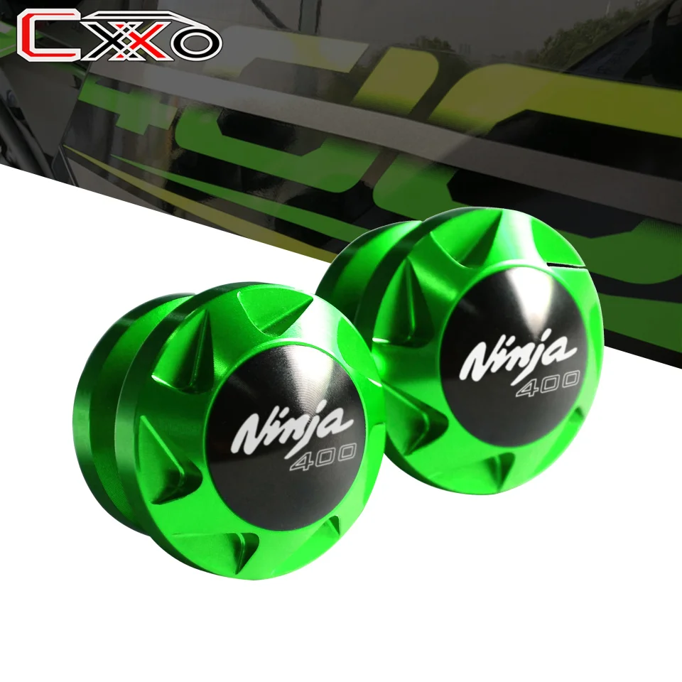 2018 New Arrival 8MM 10MM with logo ninja400 High quality Swingarm Sliders Spools For KAWASAKI NINJA 400 Ninja 400R
2018 New Arrival 8MM 10MM with logo ninja400 High quality Swingarm Sliders Spools For KAWASAKI NINJA 400 Ninja 400R