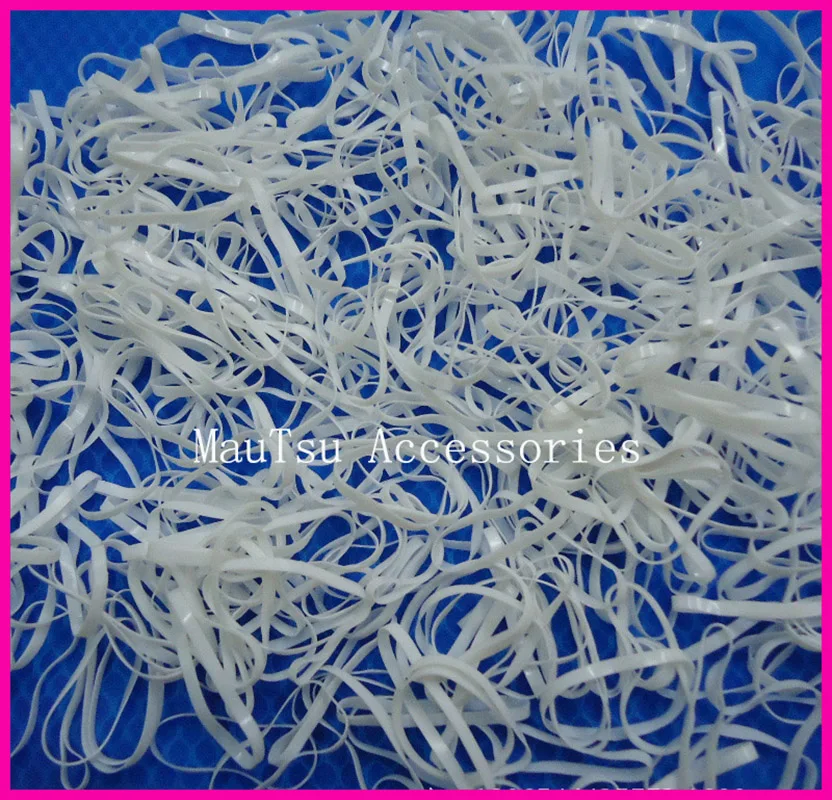 1000PCS 6.0cm length Top quality Solid White rubber Hairband for Rope Ponytail,Holder Elastic Hair Band,Ties Braids Plaits
1000PCS 6.0cm length Top quality Solid White rubber Hairband for Rope Ponytail,Holder Elastic Hair Band,Ties Braids Plaits