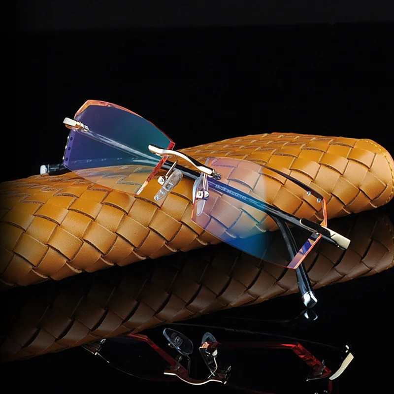 prescription glasses assembling TR alloy gradient color MR-8 lenses women female rimless men myopia Finished eyeglasses lentes
prescription glasses assembling TR alloy gradient color MR-8 lenses women female rimless men myopia Finished eyeglasses lentes