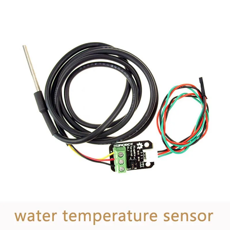 DS18B20 Total Waterproof Temperature Sensor Water Temperature Sensor For Arduino Compatible
DS18B20 Total Waterproof Temperature Sensor Water Temperature Sensor For Arduino Compatible