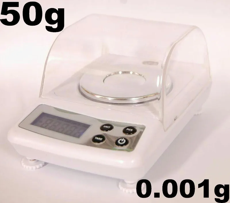 Image High Precision 50g 0.001g Electronic Digital Scale Jewellery Balance Gram Scales