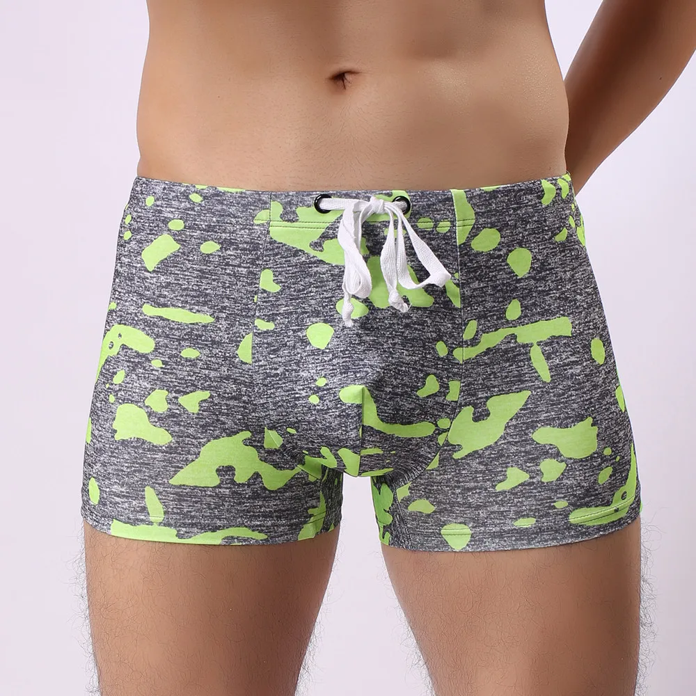 2018 Swimwear Men Briefs Sexy Camouflage Swimming Suit For Men Trunks Beach Wear Bathing Suit Surfing Pants Brand Boxer Shorts (4)