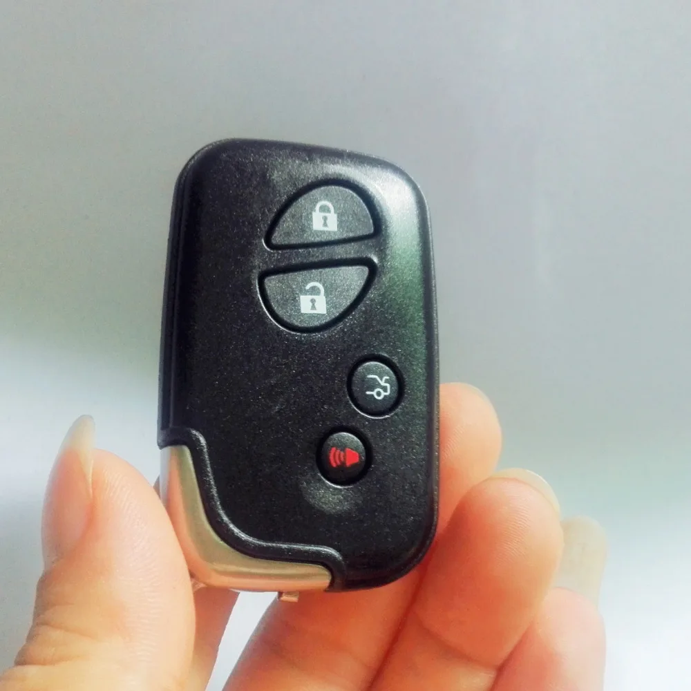 Smart Remote Uncut Key Case Shell Fob Car Key Cover 4 Buttons Black for Lexus LX470 GS450h IS350 SC430
Smart Remote Uncut Key Case Shell Fob Car Key Cover 4 Buttons Black for Lexus LX470 GS450h IS350 SC430