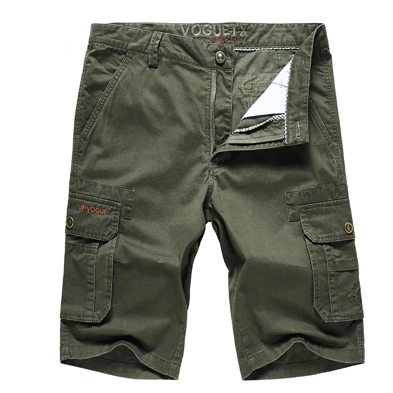 Summer Short Men Cargo Shorts 100% Cotton Casual Men Shorts Mid-waist Above Knee Length Many Pockets Cargo Short Plus Size 44
Summer Short Men Cargo Shorts 100% Cotton Casual Men Shorts Mid-waist Above Knee Length Many Pockets Cargo Short Plus Size 44