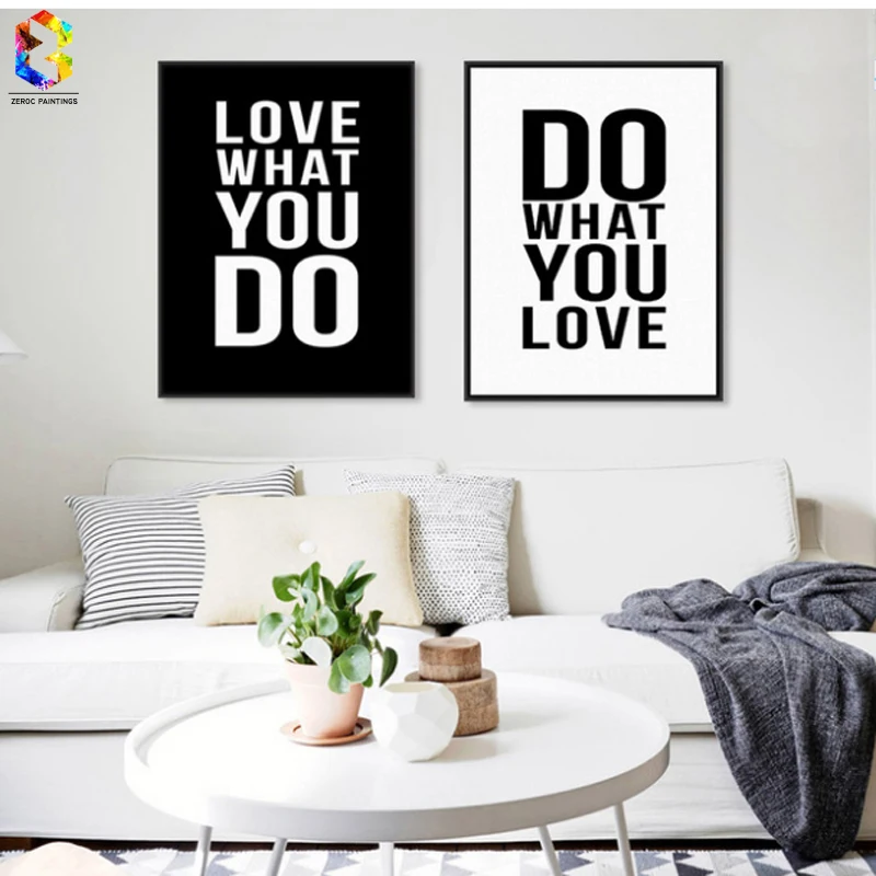 Minimalist Black White Motivational Typography Love Quotes Canvas Art Print Painting Poster, Wall Pictures For Home Decoration
Minimalist Black White Motivational Typography Love Quotes Canvas Art Print Painting Poster, Wall Pictures For Home Decoration