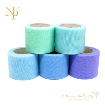 Nicro 5 pcs/set Blue Purple 25 Yards Tulle Rolls Skirt DIY Material Birthday Party Home Decoration Decor New #Tul08
Nicro 5 pcs/set Blue Purple 25 Yards Tulle Rolls Skirt DIY Material Birthday Party Home Decoration Decor New #Tul08