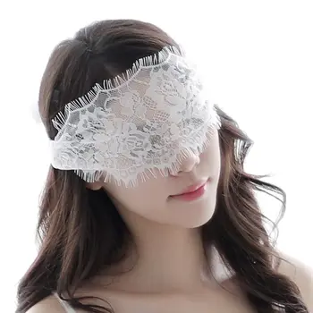 Sexy Semi See-Through Floral Lace Eye Mask Hollow Out Eyelash Trim Solid Color Cosplay Lingerie Wide Eyepatch With Ribbon Party
Sexy Semi See-Through Floral Lace Eye Mask Hollow Out Eyelash Trim Solid Color Cosplay Lingerie Wide Eyepatch With Ribbon Party