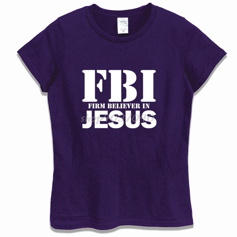 Fashion Summer women Cotton T-shirt Fbi Jesus ,jesus,christian,god Religion,funny T Shirt Tops Tees Shirt Harajuku Streetwear
Fashion Summer women Cotton T-shirt Fbi Jesus ,jesus,christian,god Religion,funny T Shirt Tops Tees Shirt Harajuku Streetwear