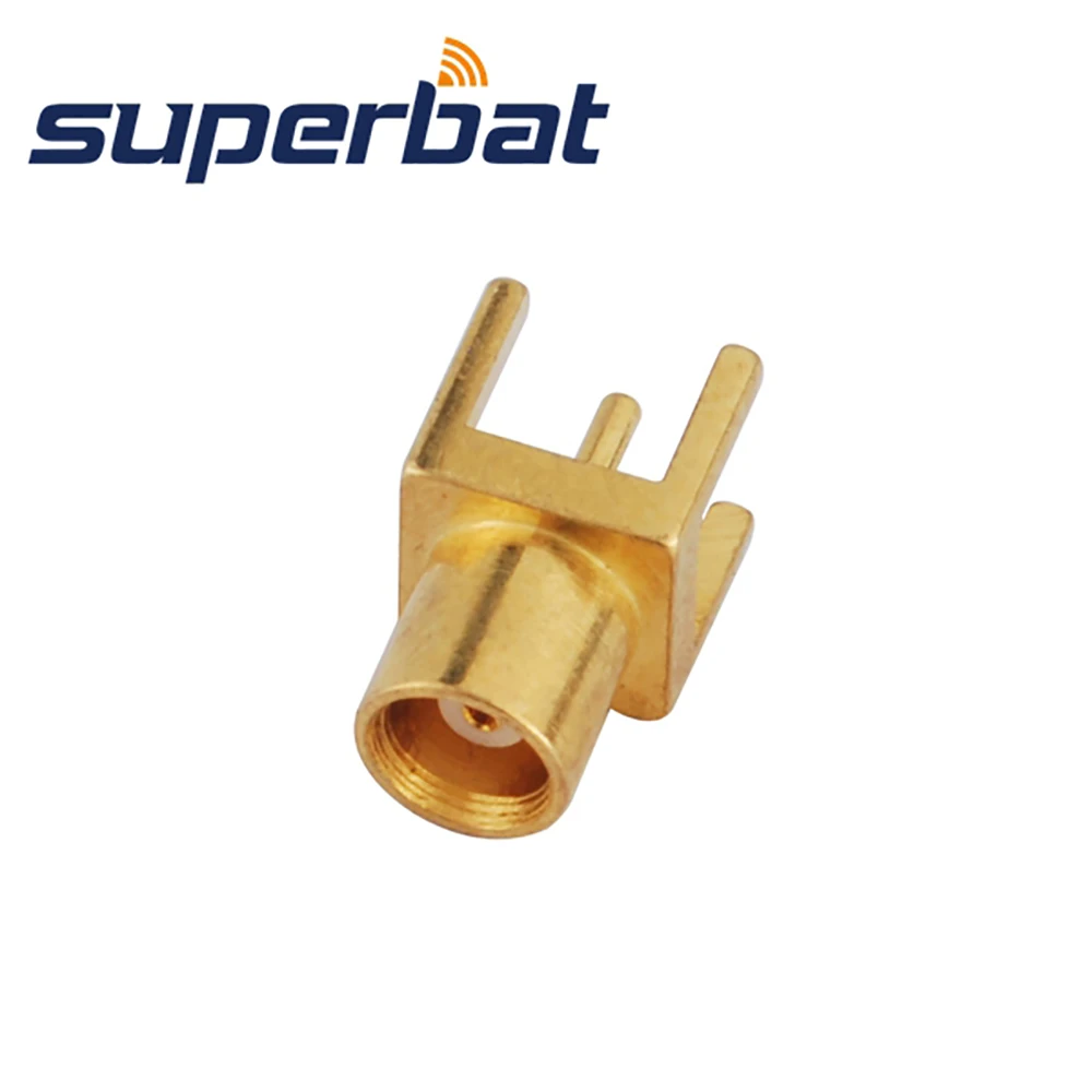 Superbat 10pcs MCX thru hole Jack Female PCB Mount RF coax connector with solder post
Superbat 10pcs MCX thru hole Jack Female PCB Mount RF coax connector with solder post