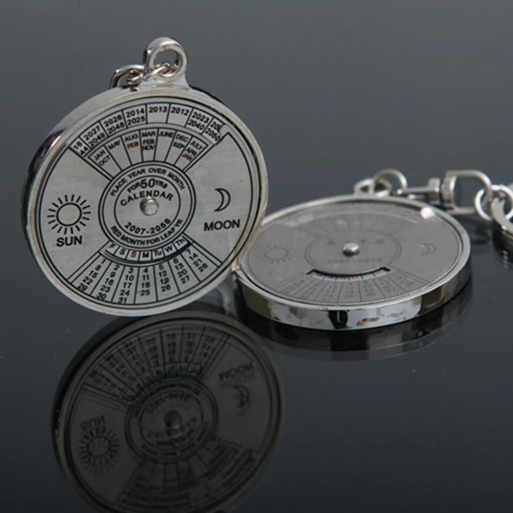 1Pcs Outdoor Sports Survival Tools 50 Year Calendar Key Chain Mini Metal Ring Compass Keyring Keyfob Hiking Camping
1Pcs Outdoor Sports Survival Tools 50 Year Calendar Key Chain Mini Metal Ring Compass Keyring Keyfob Hiking Camping