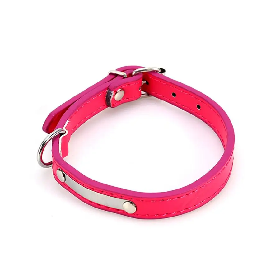 1PCS Rose Red Solid Color Leather PU Collars Dog Collars Pet Cat Puppy Choker Adjustable Neck Buckle M Size Best Deal
1PCS Rose Red Solid Color Leather PU Collars Dog Collars Pet Cat Puppy Choker Adjustable Neck Buckle M Size Best Deal