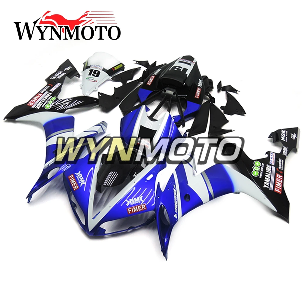 ABS Injection Plastics Fairings For Yamaha YZF1000 R1 Year 2004 2005 2006 Fairing Kit Motorcycle Blue White Body Frames New
ABS Injection Plastics Fairings For Yamaha YZF1000 R1 Year 2004 2005 2006 Fairing Kit Motorcycle Blue White Body Frames New