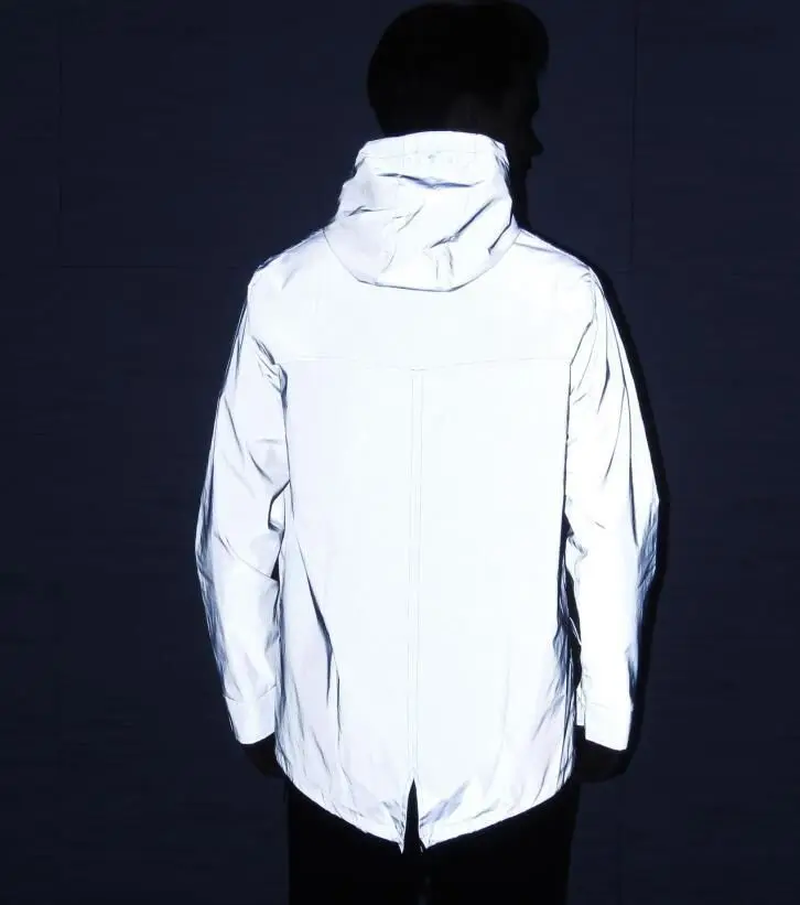 2018 New outdoor sports and leisure reflective jacket irregular long tuxedo windbreaker men and women night running hip-hop coat
2018 New outdoor sports and leisure reflective jacket irregular long tuxedo windbreaker men and women night running hip-hop coat