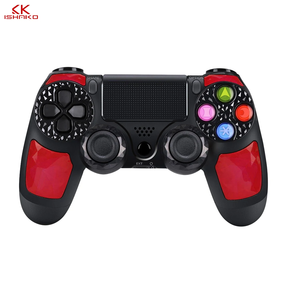Wireless Controller for Sony PlayStation 4/PS3/PC light bar doubke shock4 built-in speaker stereo headset micro-usb port
Wireless Controller for Sony PlayStation 4/PS3/PC light bar doubke shock4 built-in speaker stereo headset micro-usb port