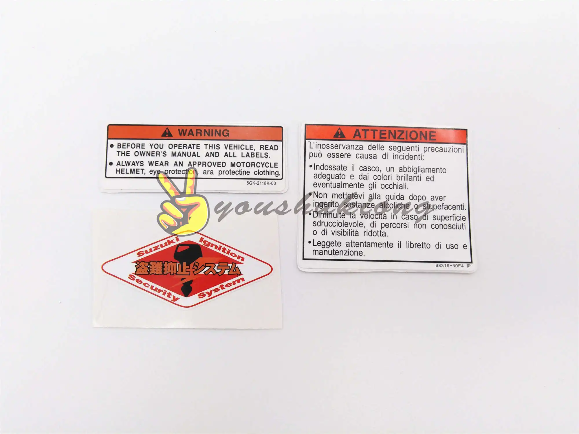 Motorcycle high quality 3m sticker full car warning sticker universal fit for yamaha logo series
Motorcycle high quality 3m sticker full car warning sticker universal fit for yamaha logo series
