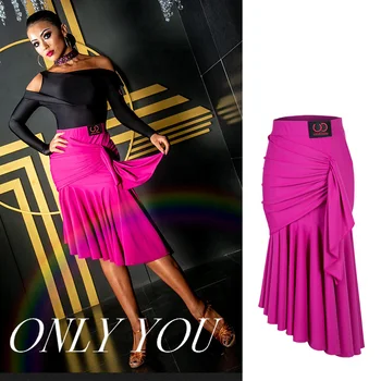 Latin dance skirt new split acrobatics performances latin dance dress women freeshipping
Latin dance skirt new split acrobatics performances latin dance dress women freeshipping