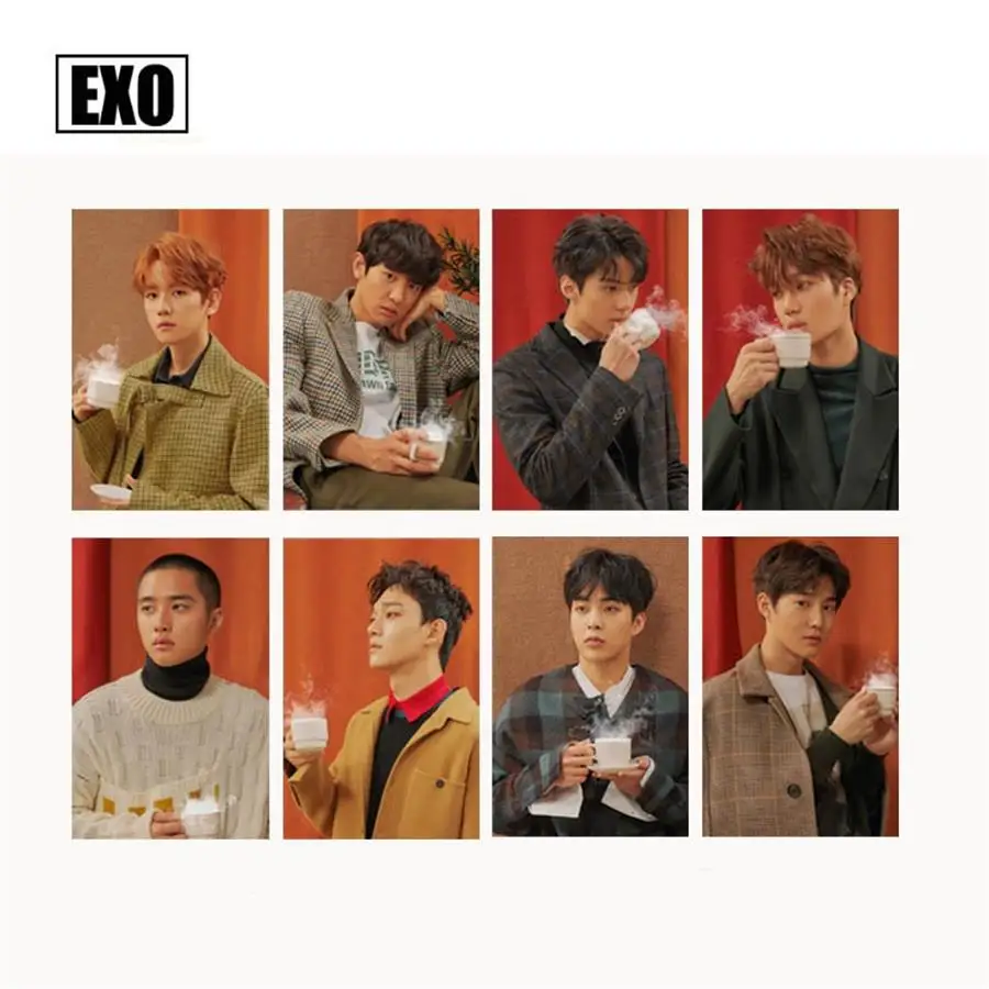 Kpop EXO Winter Special Universe PVC Clear Photo Card Chanyeol Sehun Photocards 8pcs
Kpop EXO Winter Special Universe PVC Clear Photo Card Chanyeol Sehun Photocards 8pcs