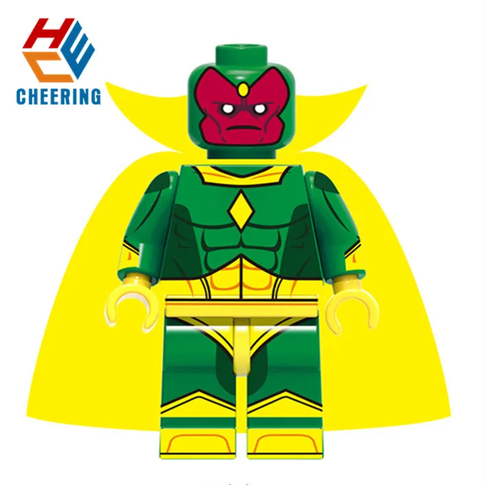 Single Sale Vision Super Heroes Building Blocks Bricks Model Figures Best Toys For Children XH712
Single Sale Vision Super Heroes Building Blocks Bricks Model Figures Best Toys For Children XH712