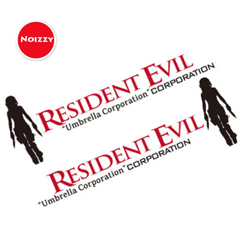 Noizzy 1 Pair Resident Evil Alice Umbrella Corporation Car Auto Sticker Decal Waist Line Door White Black Tuning Car Styling
Noizzy 1 Pair Resident Evil Alice Umbrella Corporation Car Auto Sticker Decal Waist Line Door White Black Tuning Car Styling