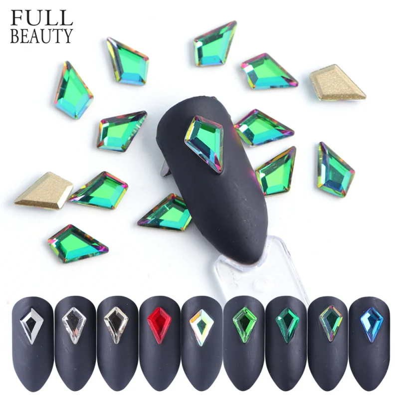10pcs AB Crystal Rhinestone Diamond Nail Art Gold-Back Glitter Strass Gem Stone Manicure Decoration 3D Charms Jewelry CH739-1
10pcs AB Crystal Rhinestone Diamond Nail Art Gold-Back Glitter Strass Gem Stone Manicure Decoration 3D Charms Jewelry CH739-1
