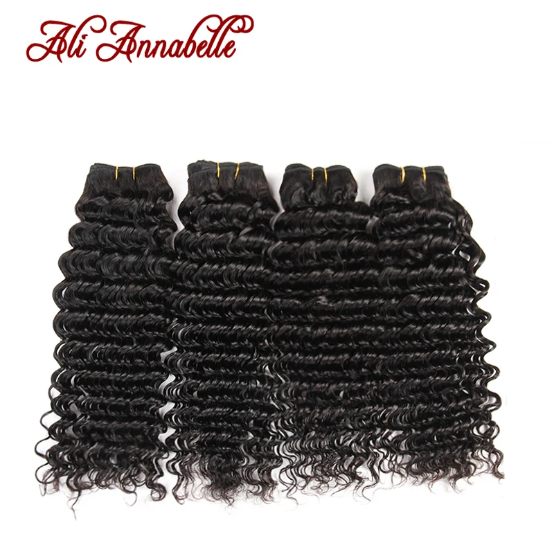 ALI ANNABELLE HAIR Deep Wave Brazilian Hair Weave Bundles 100% Human Hair Bundles Natural Color 4 Bundles Remy Hair Weave
ALI ANNABELLE HAIR Deep Wave Brazilian Hair Weave Bundles 100% Human Hair Bundles Natural Color 4 Bundles Remy Hair Weave