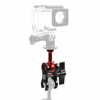 CNC 2-open-hole Butterfly Clip Clamp Diving Light Arm Ball Head Mount Adapter DSLR Sports Action Video Cameras Tripod Accessory
CNC 2-open-hole Butterfly Clip Clamp Diving Light Arm Ball Head Mount Adapter DSLR Sports Action Video Cameras Tripod Accessory