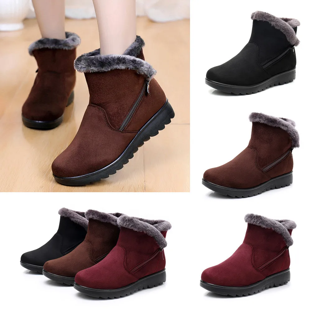 botas mujer invierno azules winter boots women warm Women's Ladies Winter Ankle Short Snow Boots Fur Footwear Warm Shoes #smt
botas mujer invierno azules winter boots women warm Women's Ladies Winter Ankle Short Snow Boots Fur Footwear Warm Shoes #smt