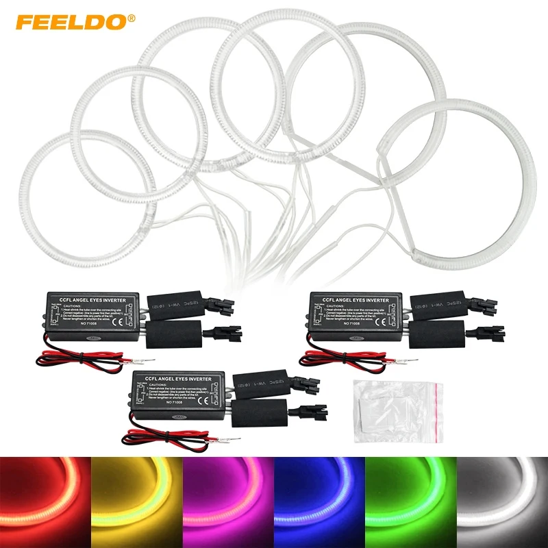 FEELDO6pcs/Set Special Car CCFL Halo Rings Angel Eyes Light for Toyota Mark X(Reiz) DRL Headlight
FEELDO6pcs/Set Special Car CCFL Halo Rings Angel Eyes Light for Toyota Mark X(Reiz) DRL Headlight