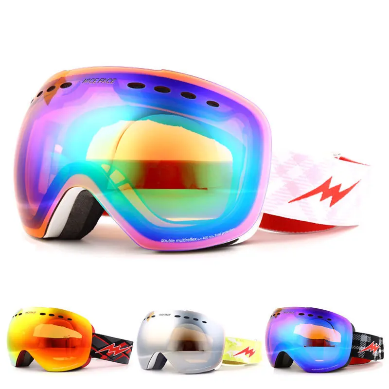 Outdoor Sports Professional Ski Goggles Double Layers UV400 Anti-fog Adult Snowboard Skiing Glasses Women Men Snow Skate Eyewear
Outdoor Sports Professional Ski Goggles Double Layers UV400 Anti-fog Adult Snowboard Skiing Glasses Women Men Snow Skate Eyewear