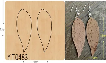 Willow leaf eardrop DIY new wooden mould cutting dies for scrapbooking Thickness-15.8mm/muyu/YT0483
Willow leaf eardrop DIY new wooden mould cutting dies for scrapbooking Thickness-15.8mm/muyu/YT0483