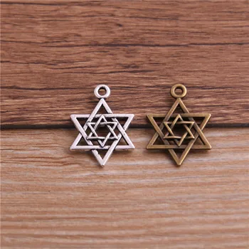 20PCS 16*22mm Fashion Vintage Metal Zinc Alloy Pentagram Charms Star Pendant For DIY Jewelry Making
20PCS 16*22mm Fashion Vintage Metal Zinc Alloy Pentagram Charms Star Pendant For DIY Jewelry Making