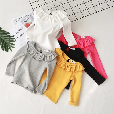 Girls Blouse 2019 New Arrival Children Kids Long Sleeve Shirts 100% Cotton Baby Girls Solid Tees 5 Colors Girls Under Shirt Tops
Girls Blouse 2019 New Arrival Children Kids Long Sleeve Shirts 100% Cotton Baby Girls Solid Tees 5 Colors Girls Under Shirt Tops