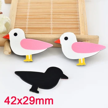 40pcs/Lot 42x29mm Pink Seagull Resin Planar Flatback Cabochons DIY Hair Bow Center Bird Flat back Scrapbooking Frame Card Making
40pcs/Lot 42x29mm Pink Seagull Resin Planar Flatback Cabochons DIY Hair Bow Center Bird Flat back Scrapbooking Frame Card Making