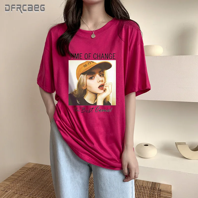 Summer Tops 2019 New Arrivals Korean Style Funny Short Sleeve Long T Shirt Women Girls Print Cotton Loose Woman Tshirt Top
Summer Tops 2019 New Arrivals Korean Style Funny Short Sleeve Long T Shirt Women Girls Print Cotton Loose Woman Tshirt Top