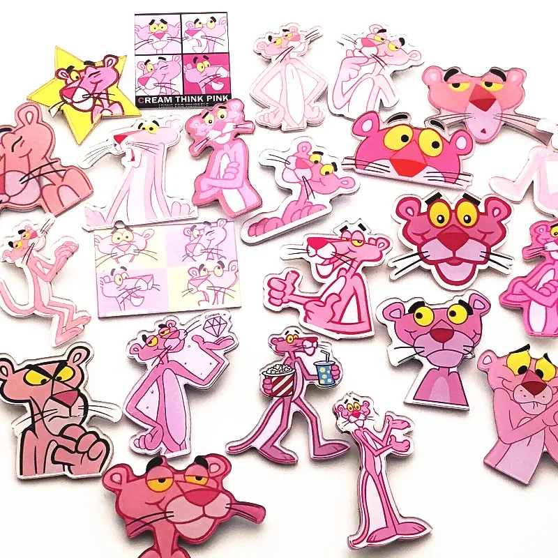 1Pcs Cute Cartoon Pink Panther Badges For Backpack Acrylic Badges Clothes Icons on Backpack Pin Brooch Badge Decoration
1Pcs Cute Cartoon Pink Panther Badges For Backpack Acrylic Badges Clothes Icons on Backpack Pin Brooch Badge Decoration