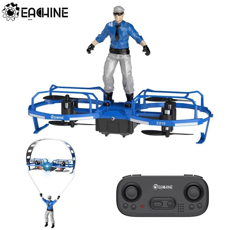 Eachine E019 2-Axis RC Stunt Paraglider Flight Mode Altitude Hold Mode Drone Quadcopter RTF
Eachine E019 2-Axis RC Stunt Paraglider Flight Mode Altitude Hold Mode Drone Quadcopter RTF