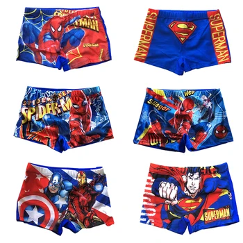 Boys Swim Trunks Spiderman&Superman&Captain American Children Swimsuit For Kids Boy Swimming Shorts With Lining Swim Pants 4-8Y
Boys Swim Trunks Spiderman&Superman&Captain American Children Swimsuit For Kids Boy Swimming Shorts With Lining Swim Pants 4-8Y