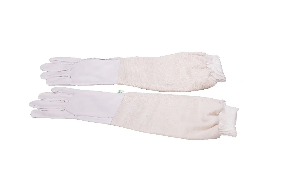1 pair beekeeping gloves new style sheepskin gloves white sleeves breathable professional Anti bee for beekeeper
1 pair beekeeping gloves new style sheepskin gloves white sleeves breathable professional Anti bee for beekeeper